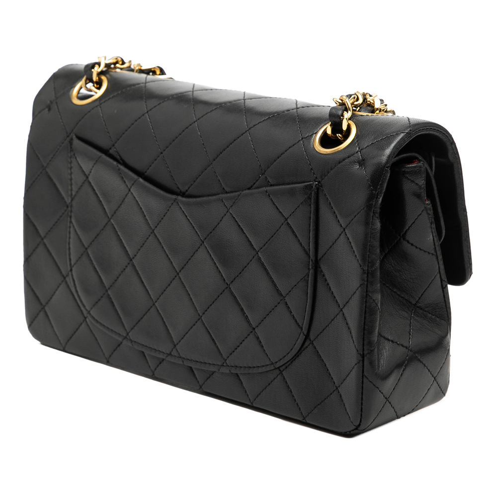 Pre-Loved Chanel Small Classic Lambskin Double Flap - Picture 2 of 7